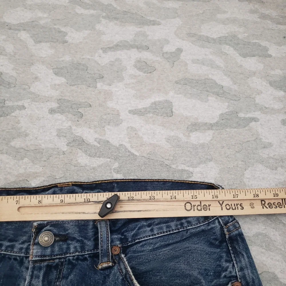 Vtg Polo Ralph Lauren Jeans Mens 34x32 Blue Hampton Straight Denim Medium Wash